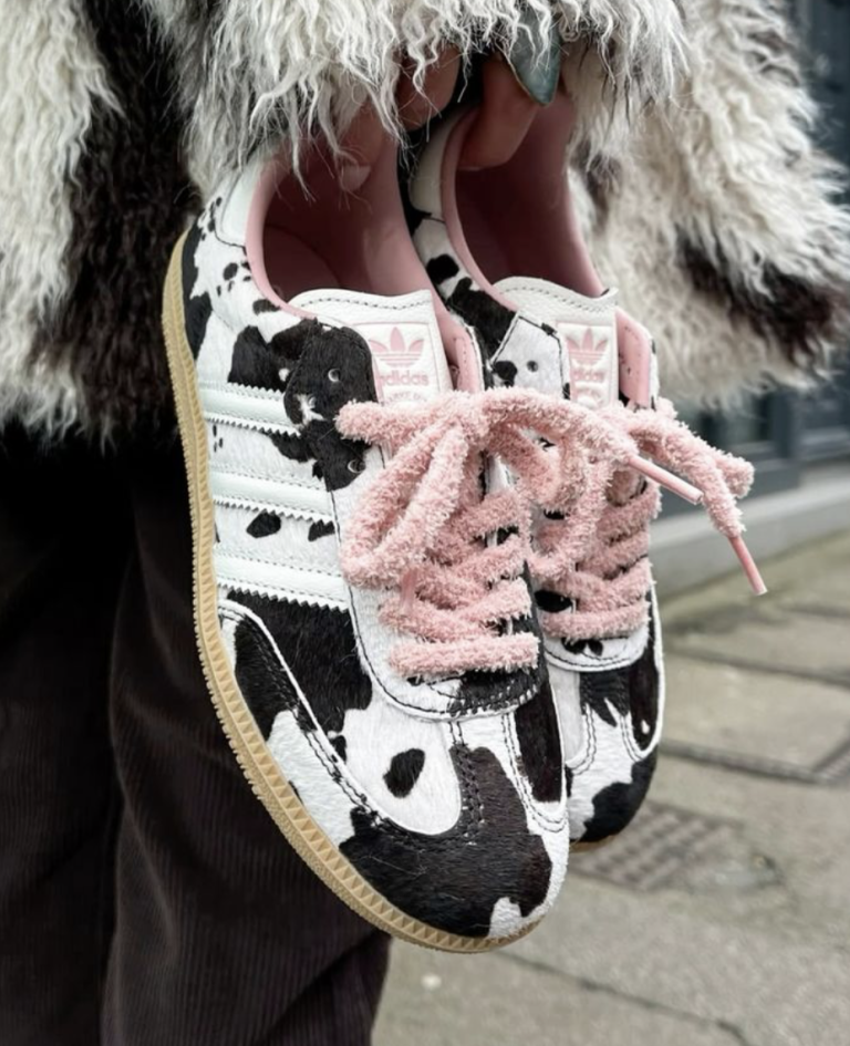Nove Adidas Samba tenisice s kravljim uzorkom osvajaju modnu scenu