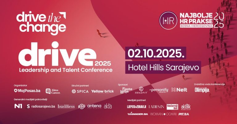 Najvažniji poslovni događaj jeseni: DRIVE 2025 u Sarajevu