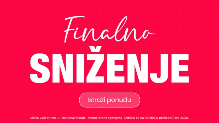 FINALNO SNIŽENJE u Fashion Company radnjama počinje!