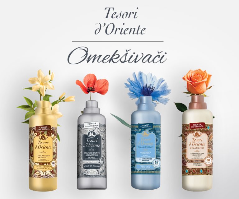 Omekšivači Tesori d’Oriente: Luksuz Istoka u dugotrajnom mirisu vaše tkanine