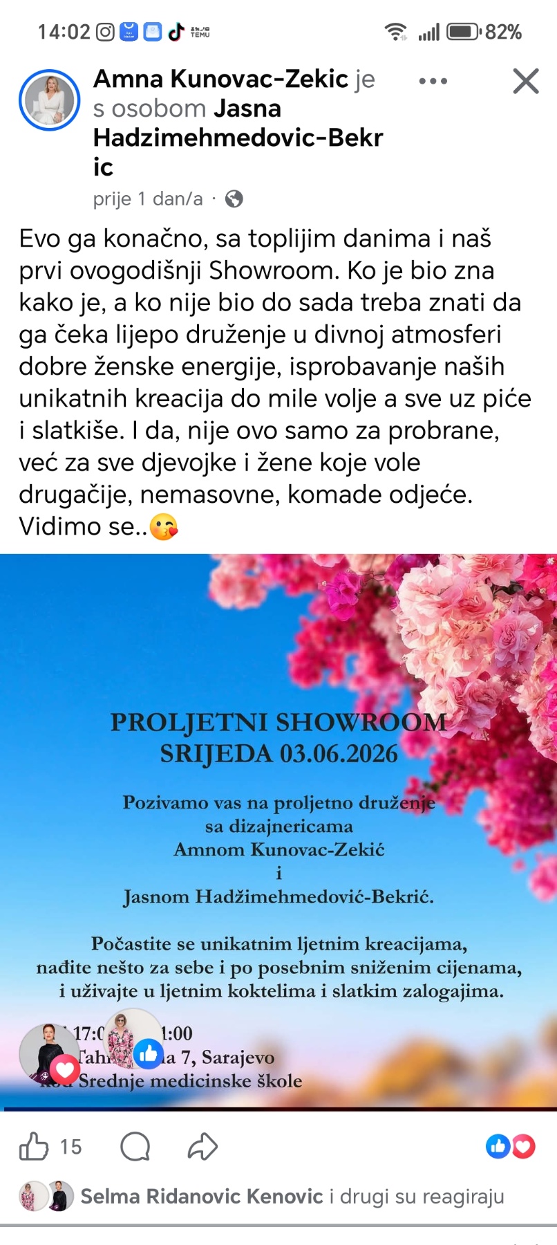 Tradicionalni proljetni showroom