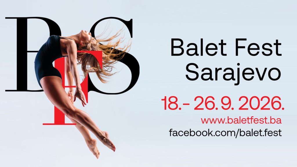 Balet Fest Sarajevo 2026: Jesen u znaku baleta, plesa i velikih predstava