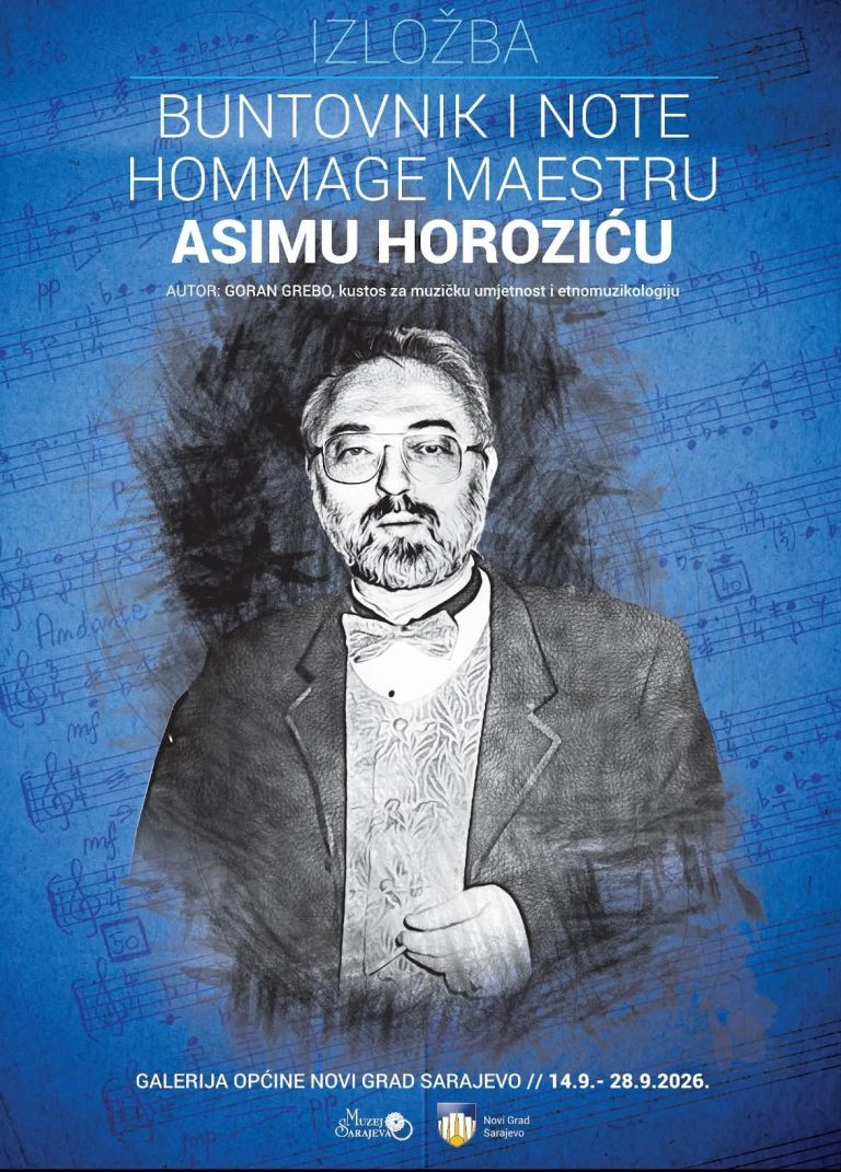 “Buntovnik i note“: Izložba Gorana Grebe posvećena maestru Asimu Horoziću