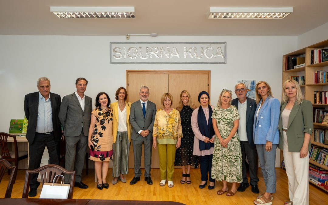 Sigurnu kuću u Sarajevu posjetila delegacija Grada Barcelone