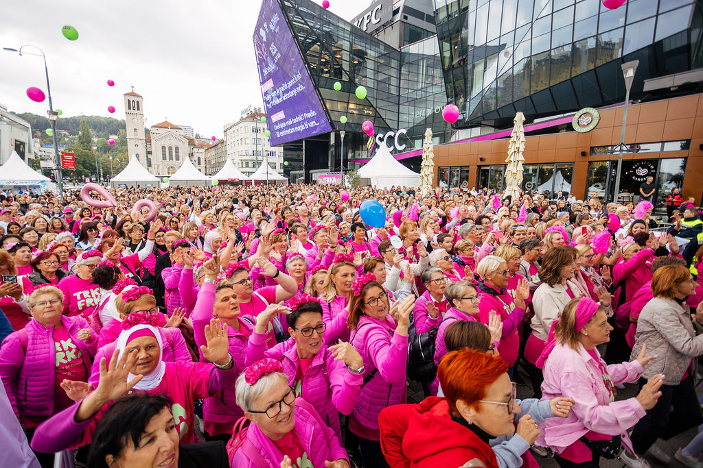Race for the Cure u Sarajevu: Rekordnih 290.000 KM i preko 12.000 registrovanih učesnika