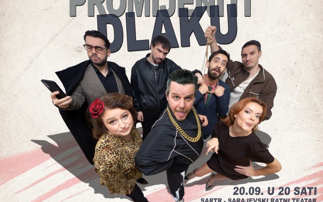 Komedija „Teško je promijeniti dlaku“ stiže u SARTR: Veče smijeha zakazano za 20. septembar