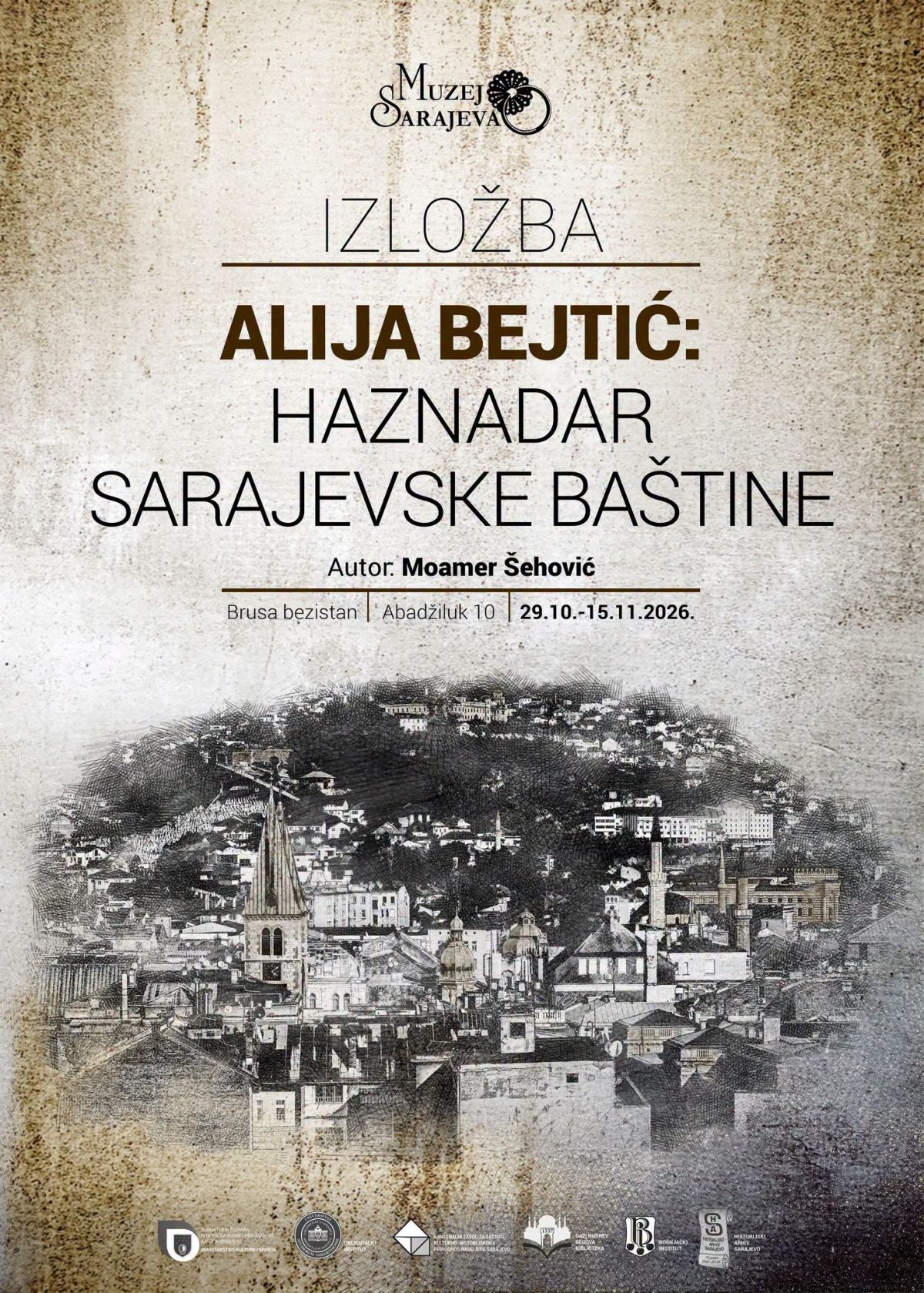U Brusa bezistanu otvaranje izložbe „Alija Bejtić: haznadar sarajevske baštine“