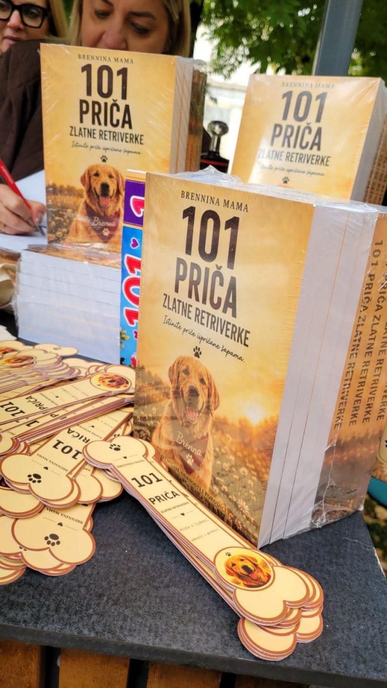 Lejla Dizdarević kroz priče zlatne retriverke Brenne slavi ljubav, porodicu i prijateljstvo